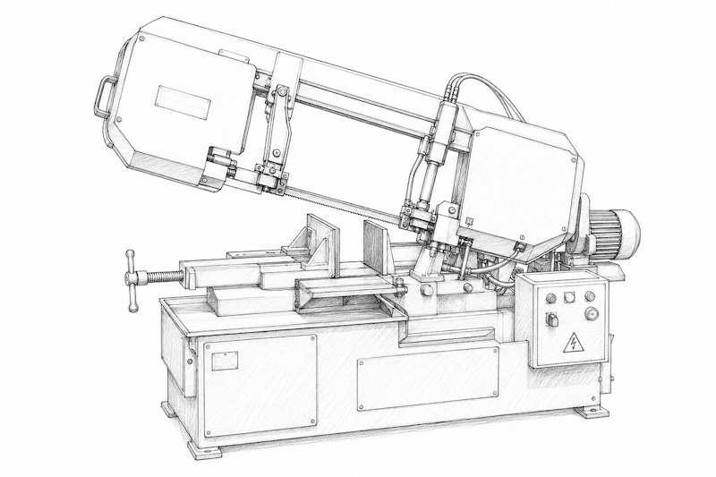 Bandsaw Machine